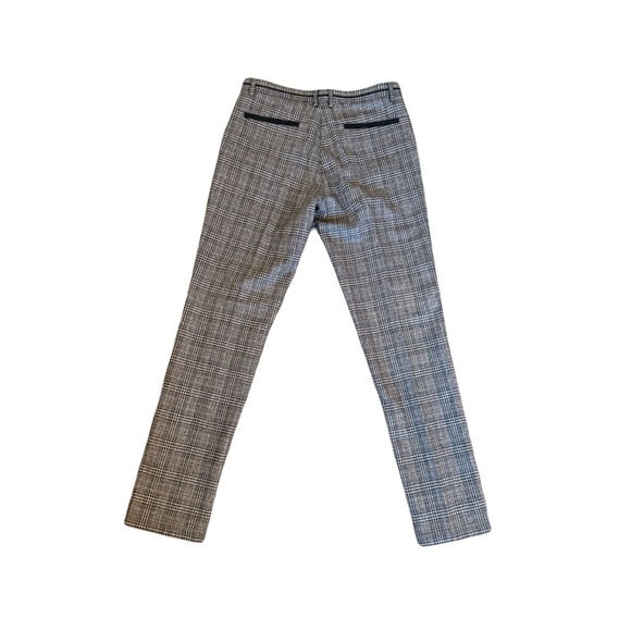 Smash Plaid Wool Blend Tailored Trousers Gray Check Men’s Size 32 Slim Fit Pants - Picture 2 of 8